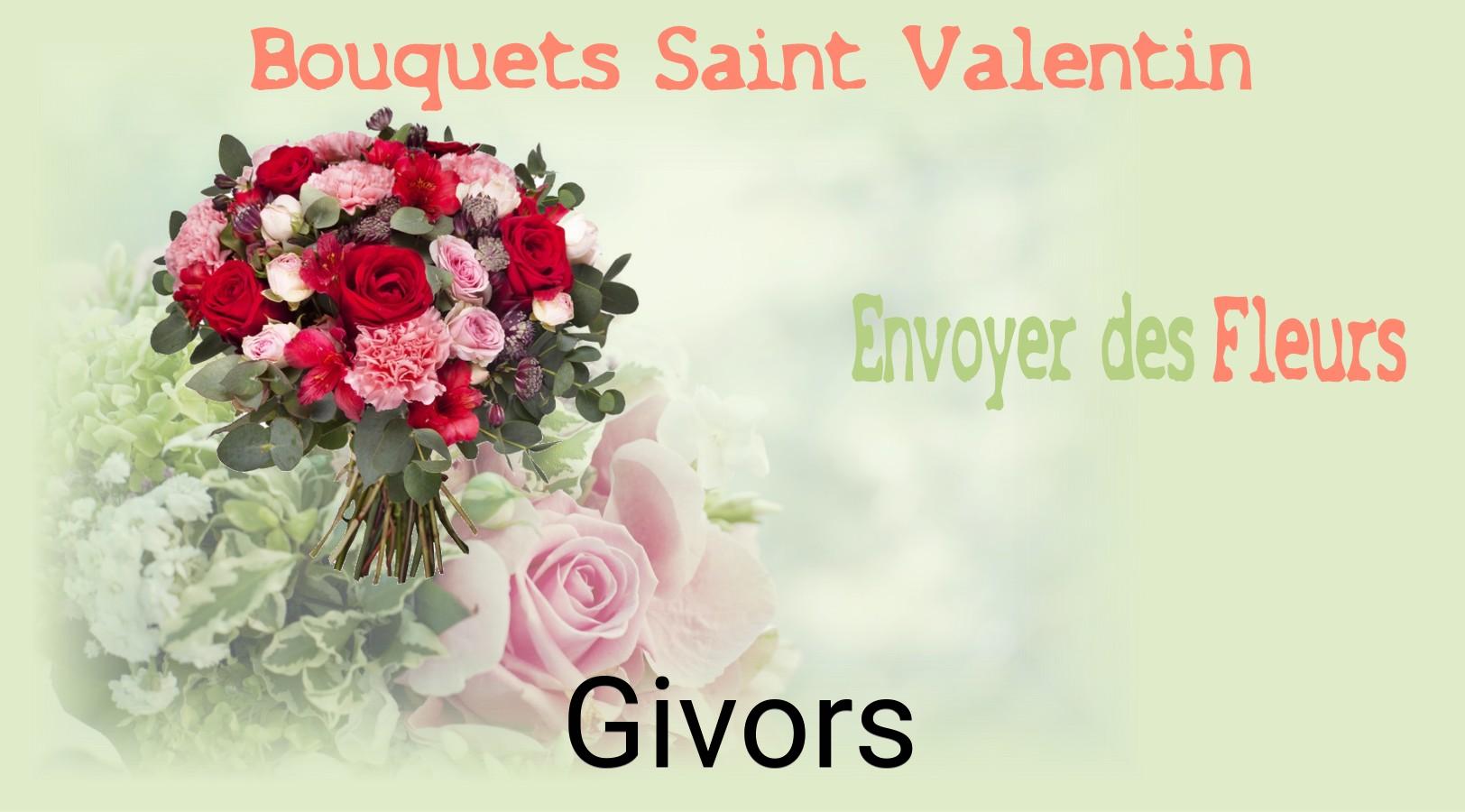 Roses de Saint-Valentin livrées à Givors